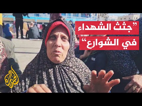 الجزيرة ترصد الأوضاع الإنسانية الصعبة التي يعيشها النازحون في قطاع غزة
