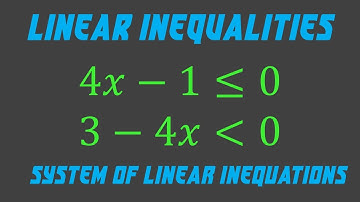 Ex 2.16 | Linear Inequalities | System of Linear Inequations In One Variable