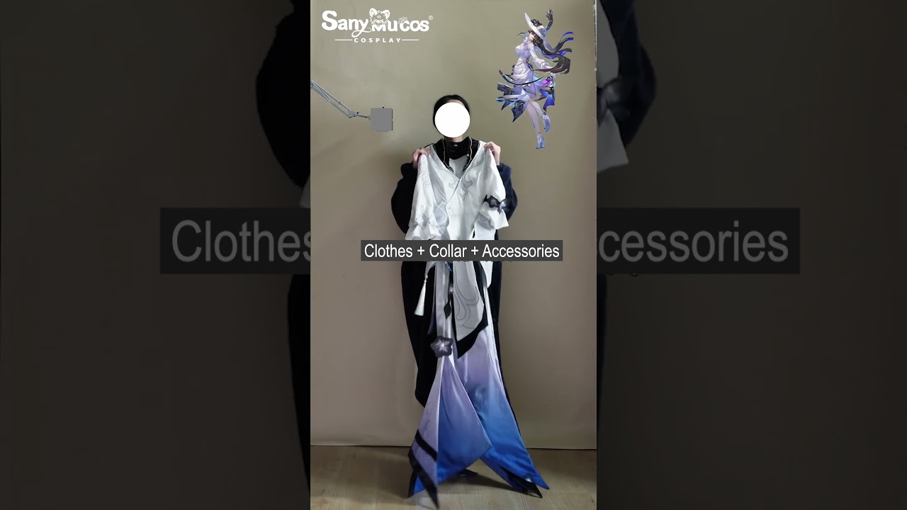 👩‍🏫🙌 Dressing Tutorial —— Honkai: Star Rail Cosplay Dahlia Constance Cosplay Costume Plus Size
