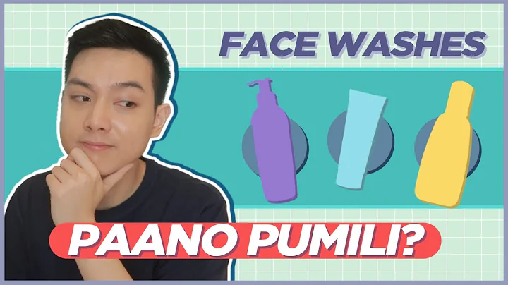 How to Choose a CLEANSER / FACE WASH? (Filipino) | Jan Angelo