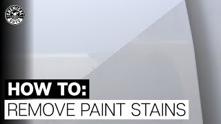 How To Easily Remove Stains from White Paint!  Chemical Guys