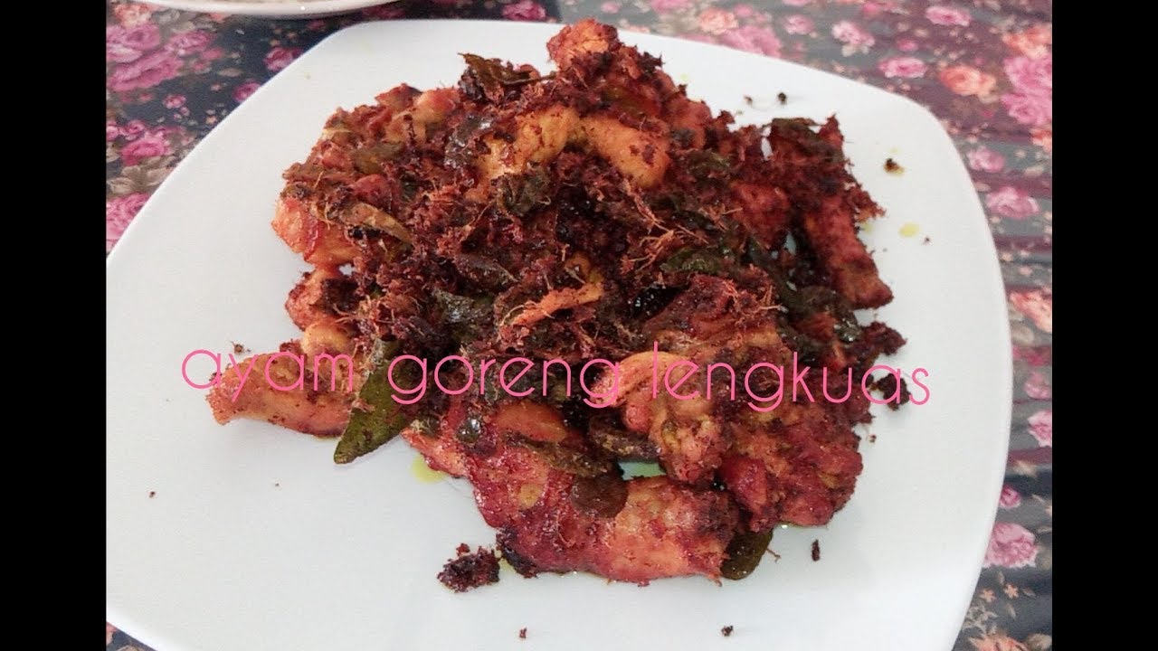  resep  ayam  kalasan  ayam  goreng lengkuas  YouTube