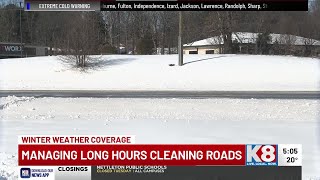ARDOT makes progress clearing roads after winter storm