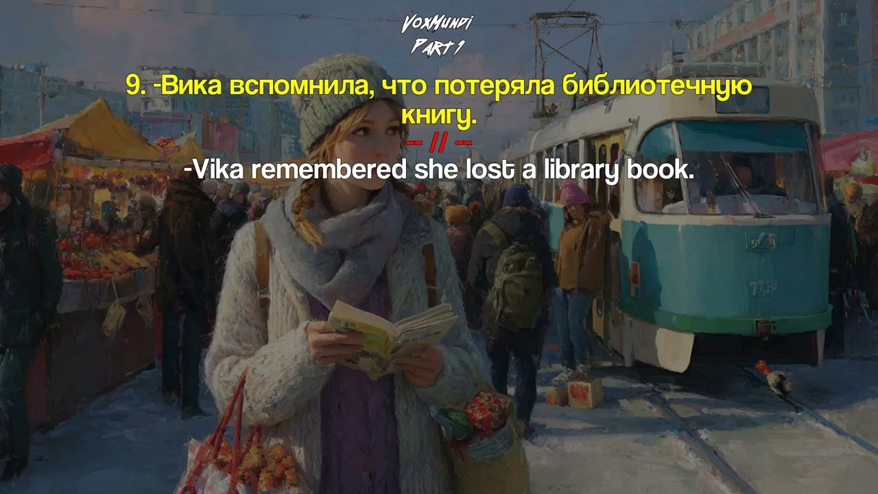 Dual Audio Lesson | Learn Russian: The Wandering Saturday