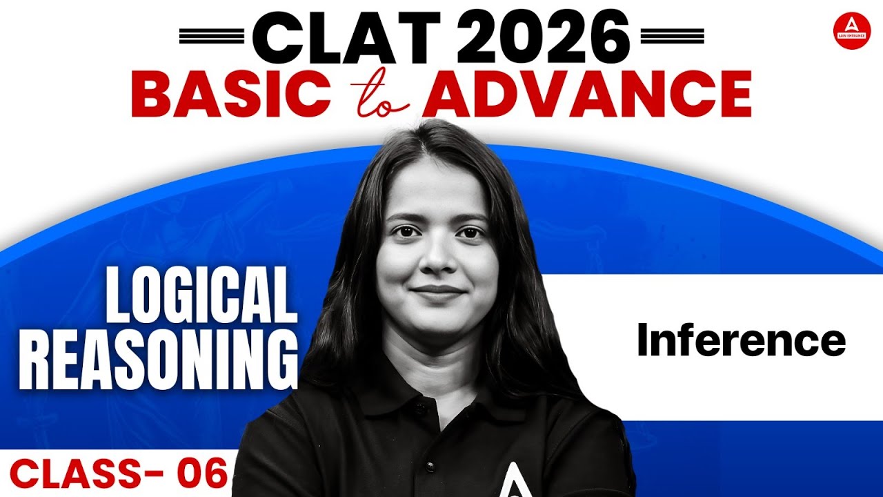 CLAT 2026 - Inference | CLAT Logical Reasoning | CR For CLAT 2026 - YouTube