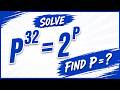 “This Trick Will Change How You Solve Exponents Forever 😳”| Math Olympiad Problem | Find p