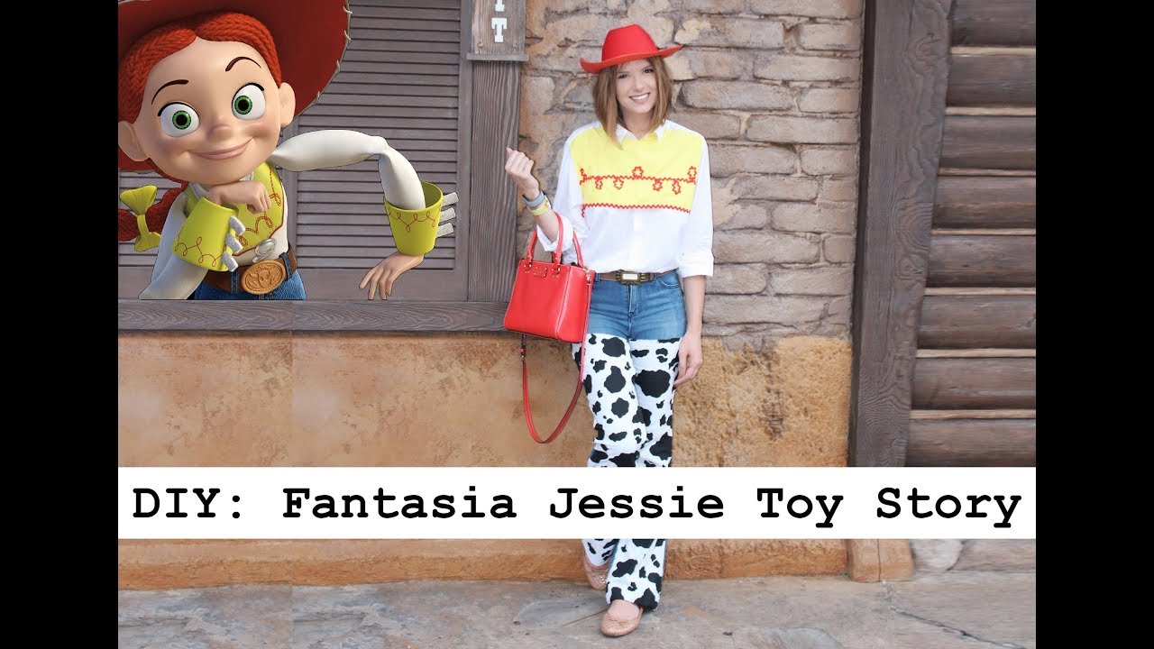 DIY- JESSIE (TOY STORY) HALLOWEEN DISNEY