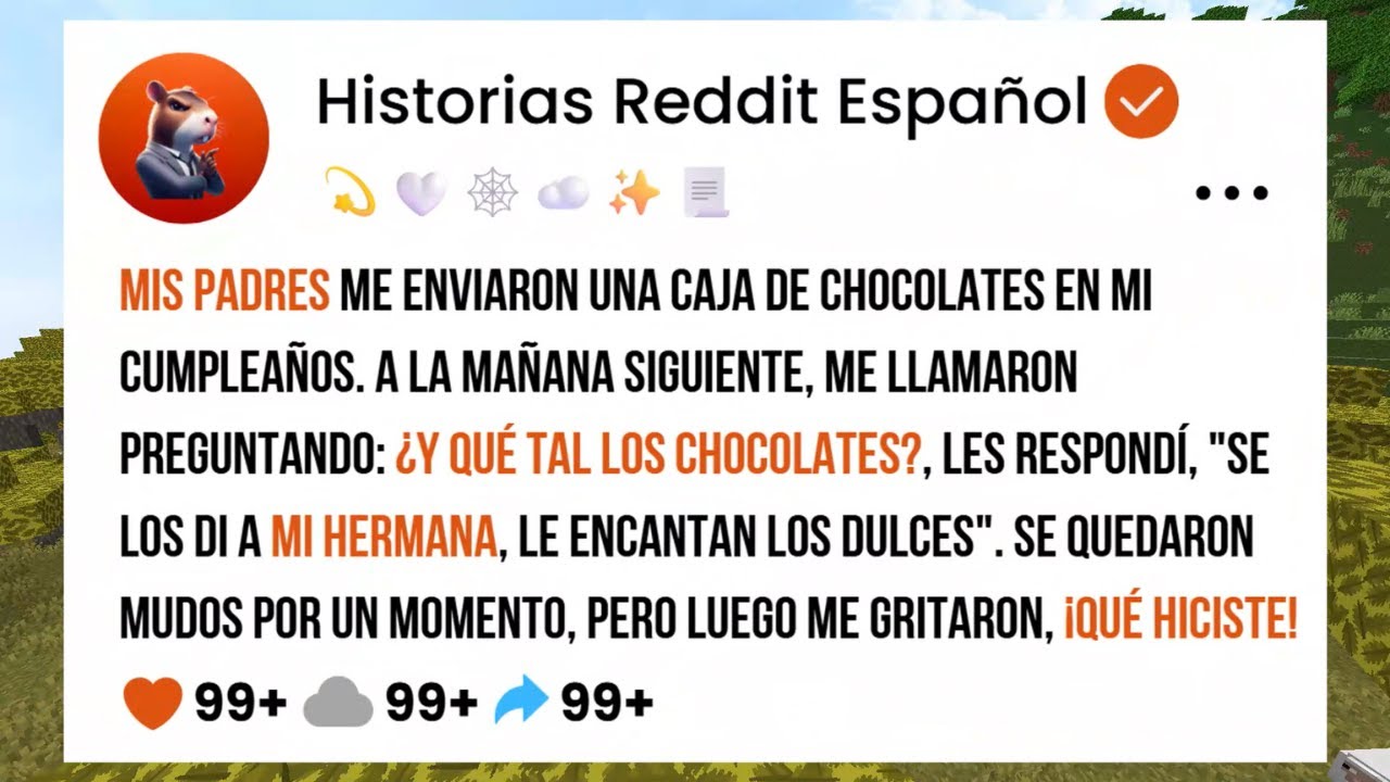 Mis Padres Me Enviaron Una Caja De Chocolates En Mi Cumpleaños. A La Mañana Siguiente, Me Llamaron