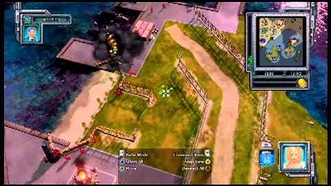 Xbox 360 playthrough: Command & Conquer Red Alert 3 Allied campaign mission 2