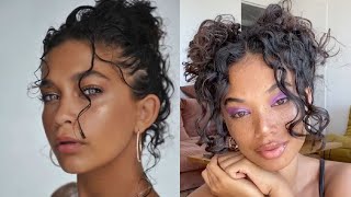 ☀️SUMMER CURLY HAIRSTYLES☀️