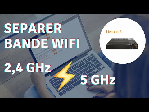 WIFI 2,4 GHz - COMMENT SEPARER BANDE PASSANTE WIFI EN 2,4GHz ET 5 GHz [TUTORIEL]