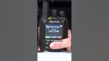 How to Change Analog Squelch Level—W3AMG