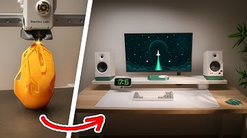 I 3D Printed 70% of My Desk Setup (And It