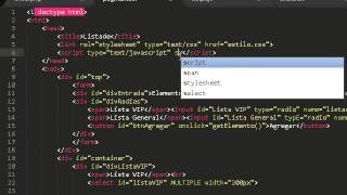 Tutorial como crear Listas dinamicas con HTML y Javascipt [3/4]