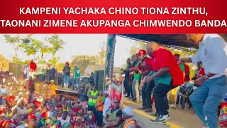Kampeni Yachaka Chino Tiona Zinthu, Taonani Zimene Akupanga Chimwendo Banda