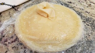 Homemade Spring Roll Pastry        ورقة البسطيلة  بطريقة سهلة وناجحة من أول تجربة