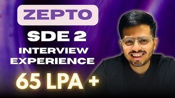 My Zepto SDE2 Interview Experience | 50 Lakh Base | Rounds, Preparation, Tips to Crack Every Round