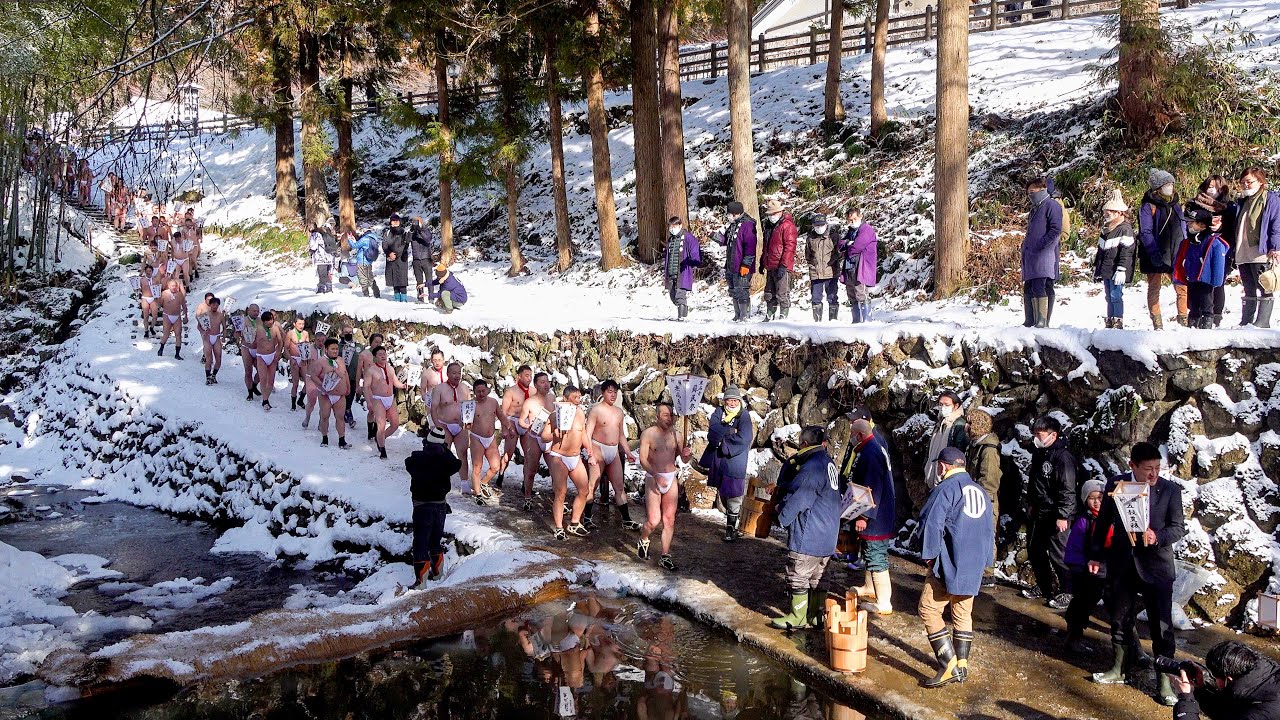 [4K] 2023 黒石寺蘇民祭に行ってきました (2023.1.29) Sominsai - The Naked winter festival