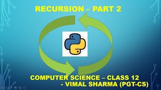 Recursion - Part 2