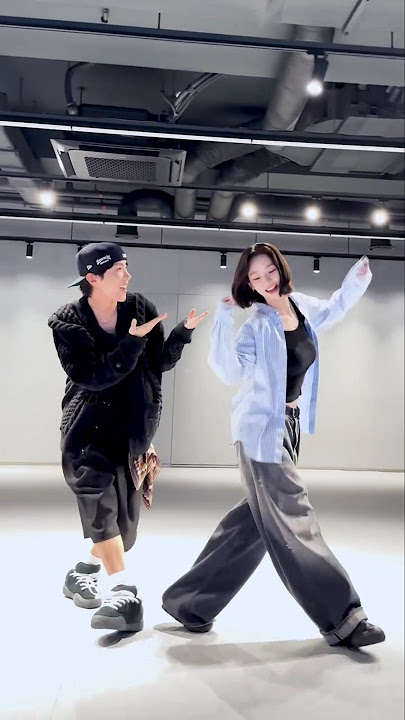 Sweet Dreams Jhope challenge dance with Karina #jhope #karina #aespa #kpopcoverdance