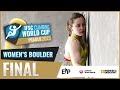Women's Boulder final highlights || Prague 2023