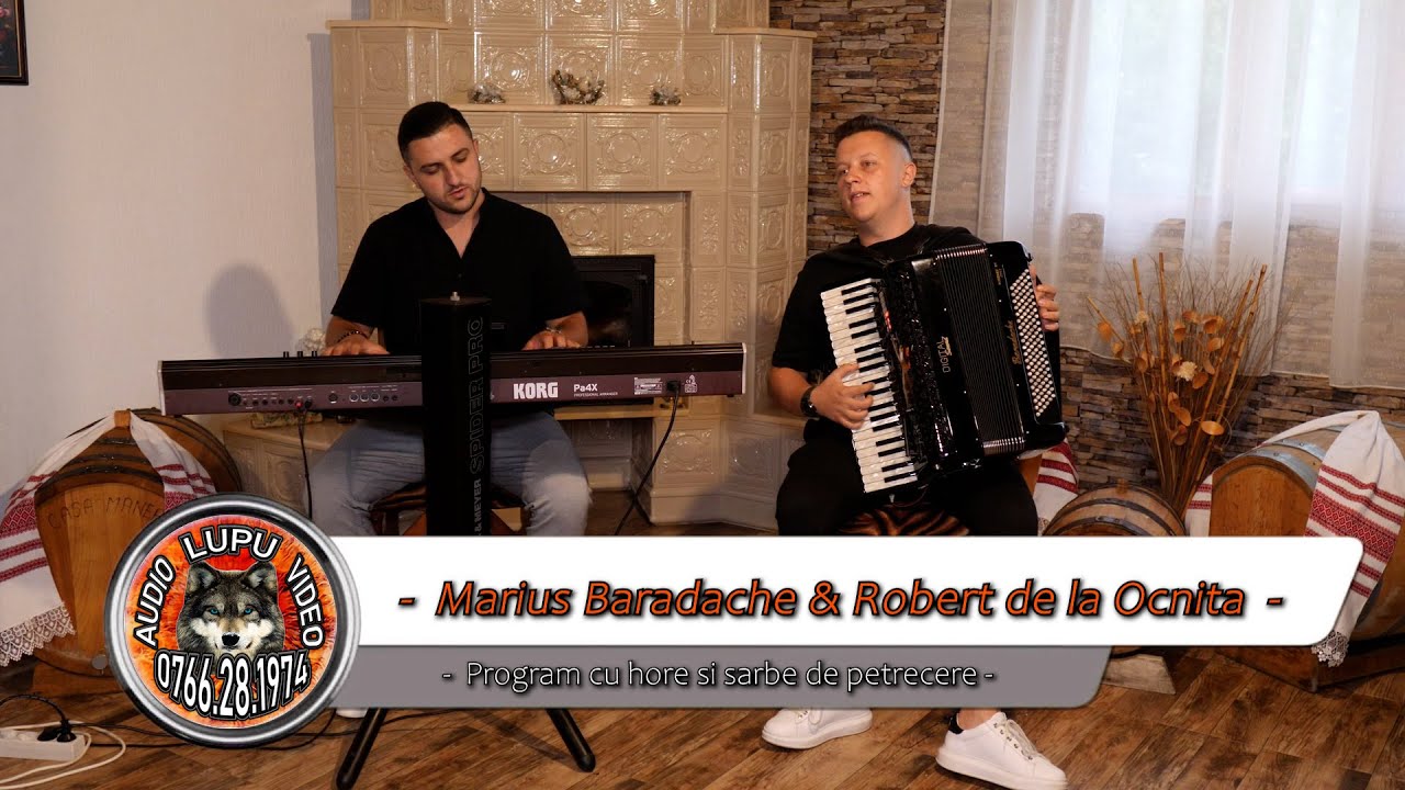 Robert de la Ocnita & Marius Baradache - Program instrumental cu hore si sarbe de petrecere