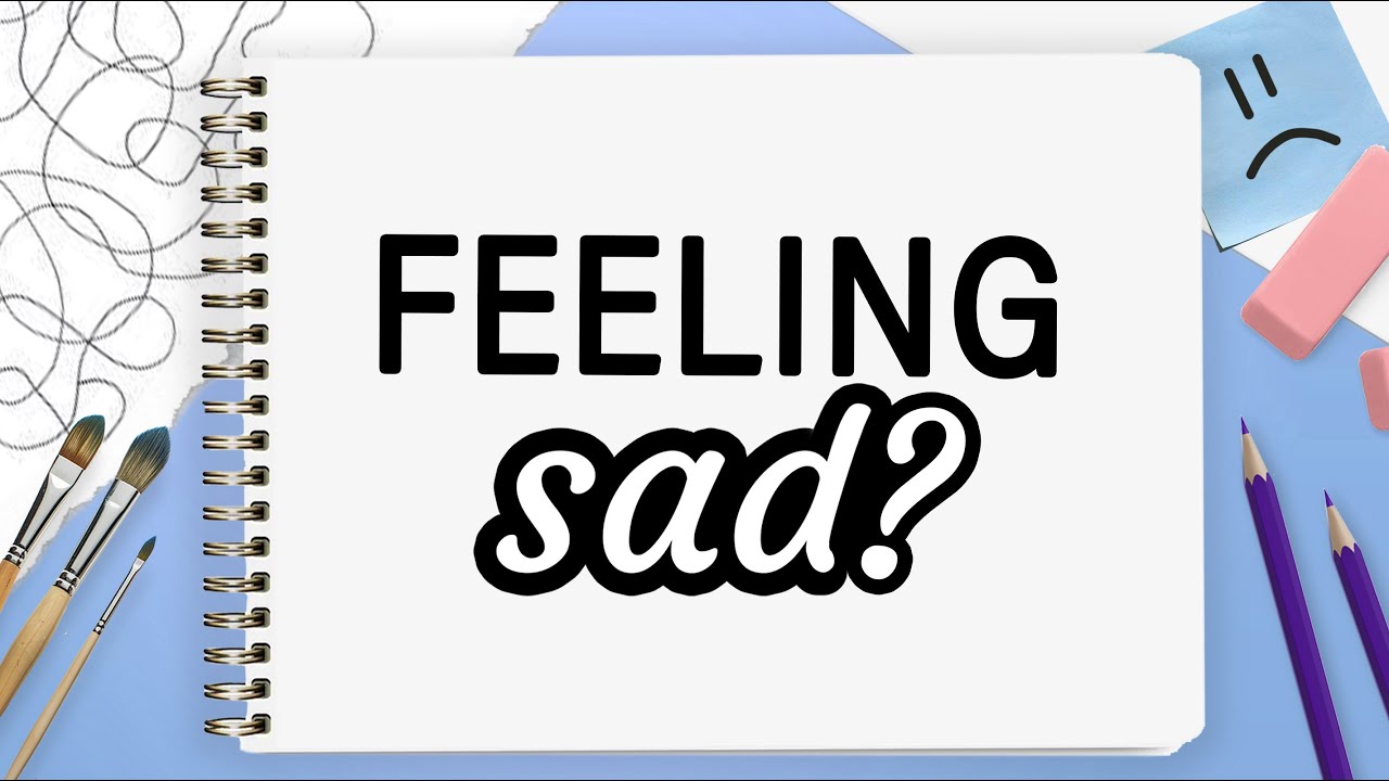 Easy Sketchbook Ideas for When You're Feeling Sad