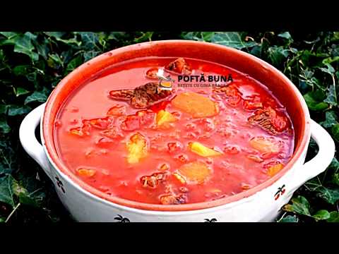 Video: Supă De Gulash De Vită Transcarpatică