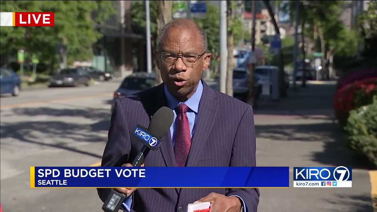 KIRO TV Interview on Seattle City Council vote on SPD budget, June 1, 2021