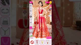 Indian Wedding Stylist - Makeup & Dress up Games - Part 15 - #Shorts screenshot 1