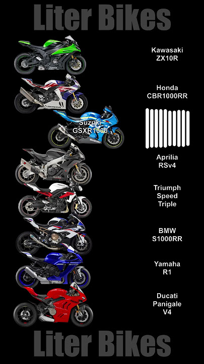 Every Liter Bike Sound 🤩 #suzuki #yamaha #ducati #kawasaki #motorcycle
