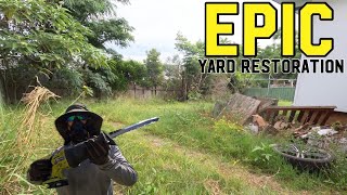 Homeowner was DEFEATED EPIC backyard and mental health RECOVERY