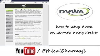 How To Setup Damn Vulnerable Web Application (DVWA) In Ubuntu Using Docker