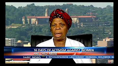 16 Days of Activism against women and children abuse: Sakina Mohamed