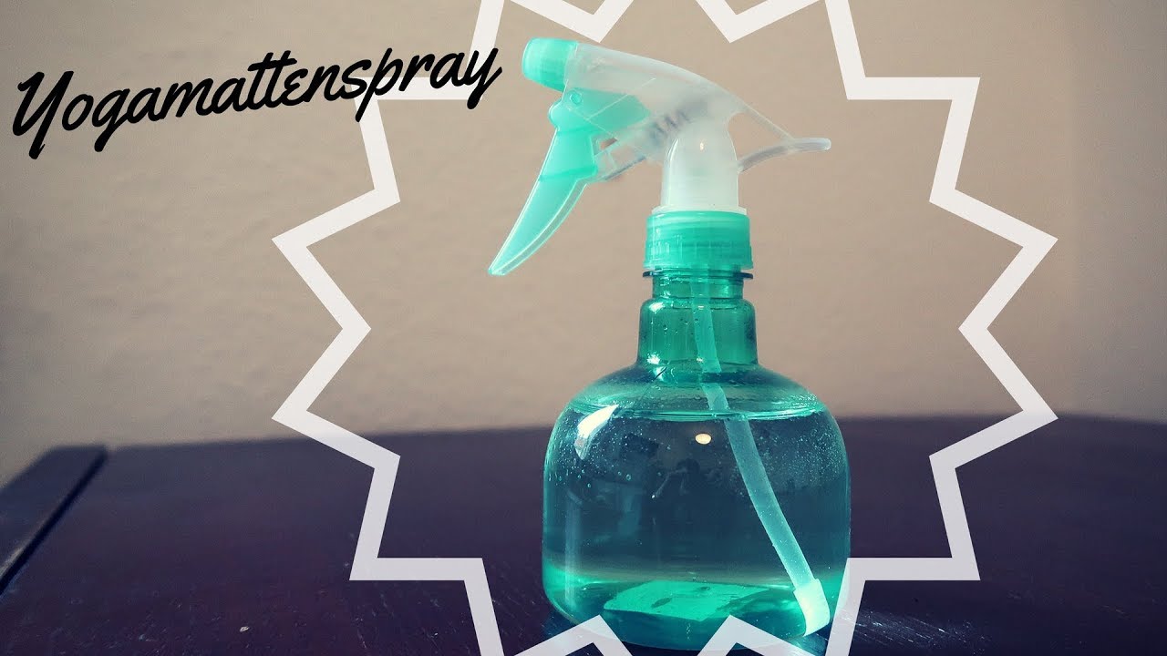 Yogamattenspray selber machen DIY Weihnachtsgeschenk