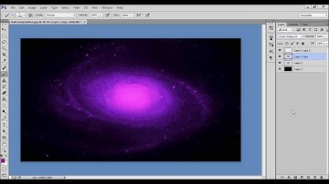 Photoshop Tut: How to make a galaxy background