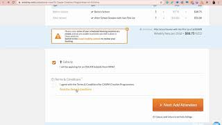How To Make A Booking Into CASPA Programmes