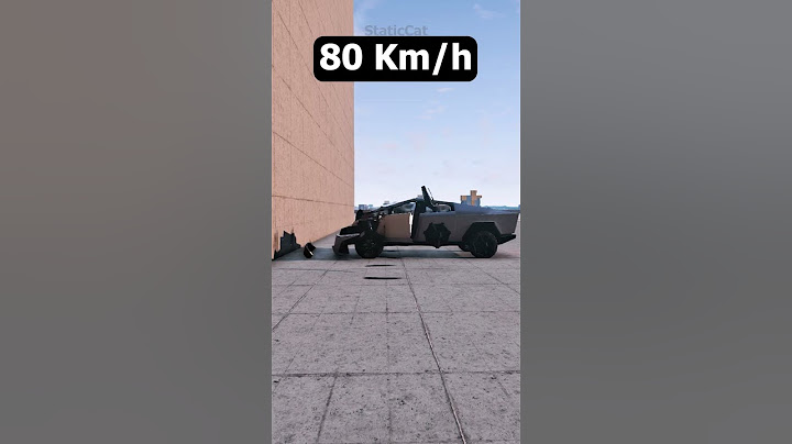 Tesla Cybertruck Crash Test - BeamNG.drive