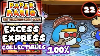 Excess Express, All Collectibles 100% - Paper Mario The Thousand Year Door - Walkthrough Part 22