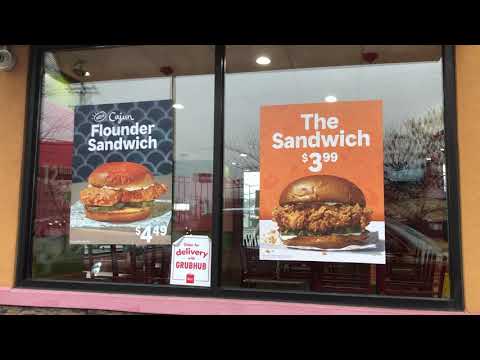Waiting To Taste the Popeyes Fish Sandwich