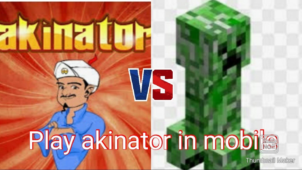 PLAY AKINATOR IN MOBILE - YouTube