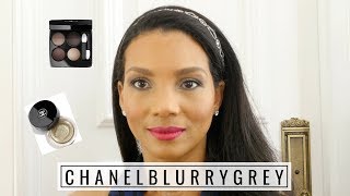 chanel eyeshadow blurry grey