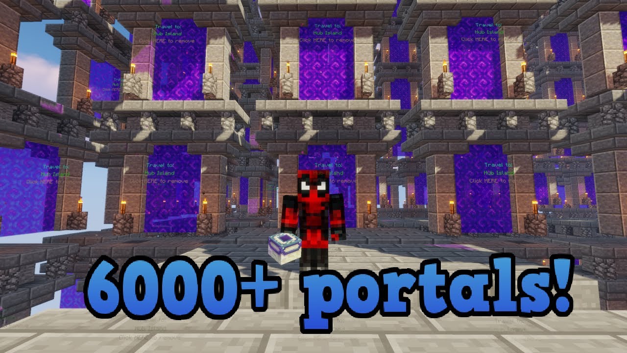 How I got the most portals on Hypixel Skyblock (Server Record)