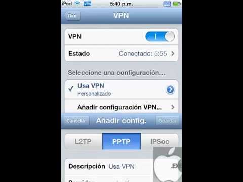 que significa anadir configuracion vpn