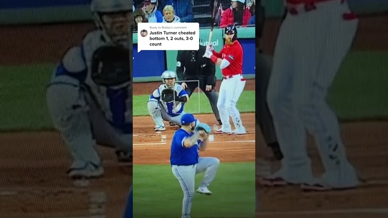 Justin Turner couldn’t believe he didn’t take a walk