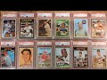 A psa 75 vintage card collection  top 20 countdown
