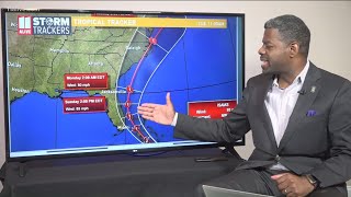 Tropical storm Isaias | Latest track on system for Friday morning