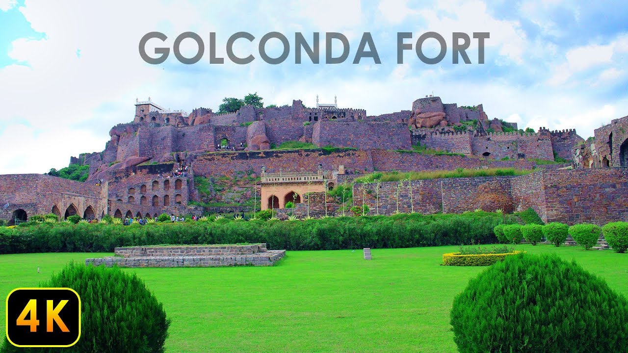 Golconda Fort Hyderabad l 2 SEE D WORLD l Full Video in 4k golconda