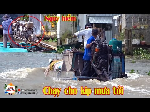 Video Sau Bão Noru Nước Sông Dâng Cao Làm Ghe Tàu, Sà Lan... - youtube