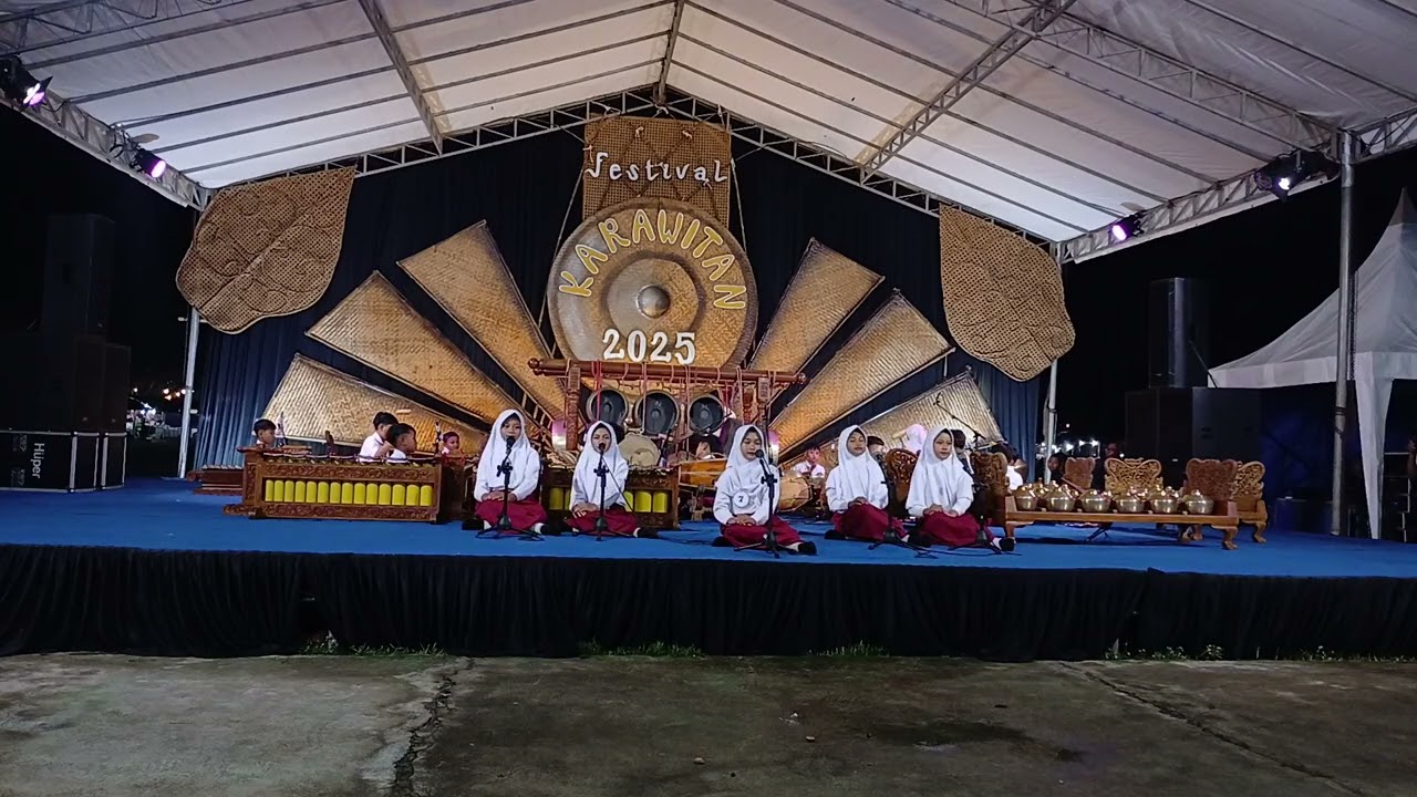 Karawitan SDN 1 WATUPATOK di Festival Karawitan Pacitan 2025